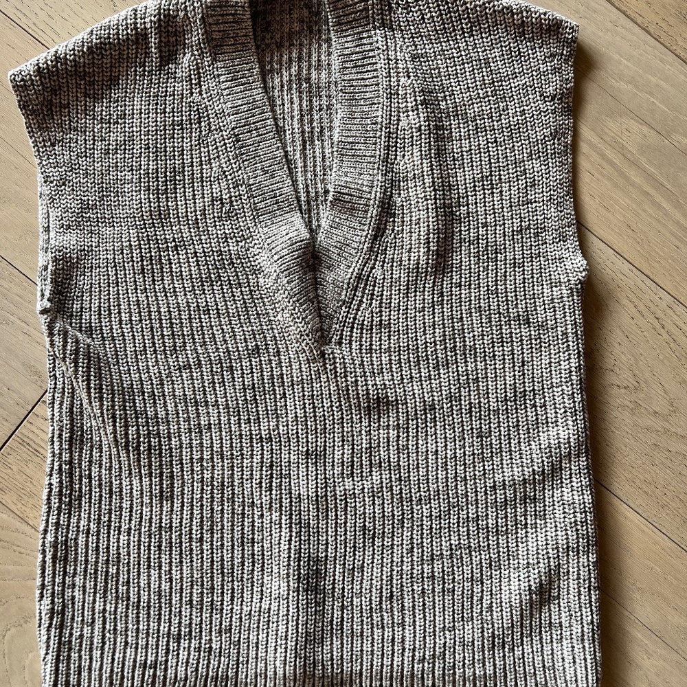 Cotton Knit Vest from COS
